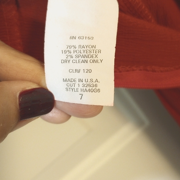 NWT Red Rampage Women's Cocktail Dress with Side Slits and Sequin Hem | Size 7 - Picture 7 of 14